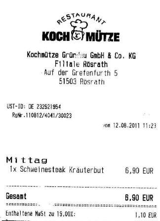 krmd Hffner Kochmtze Restaurant